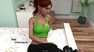 Pervert Dude Works Out with Hot Curvy Women in 3D Summer Heat