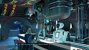 yo, stranded in space 43, this petite girl just fell into my arms