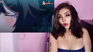 She transforms into a succubus and bangs strangers in wild hentai orgy.