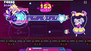 Feel the rhythm with Muse Dash in hard mode.