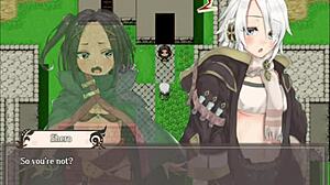 Lost in the city with a friend leads to femdom scenes featuring big cock cum action and small tits fetish in Enatus Radi part 4 hentai game.