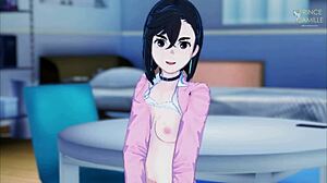 Ayase Momo gives jerk off instructions with dirty talk and cumming