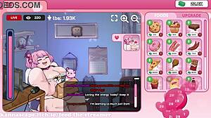 she gently massages her own cute erotic tits and boobs in anime hentai till they start milking out softly