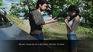 Ready for curvy fat anime action in Pine Falls 7 3D game?