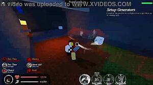 King Noli Battles Petit Noobs in Roblox Forsaken