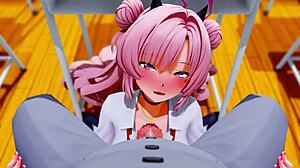 Kirara Fera 3D Anime Delivers Intense Blowjob And Oral Action Scenes