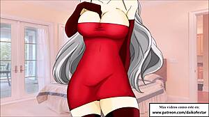 Why Not Clean Cum Off Her Boobs in Super CEI Hentai?