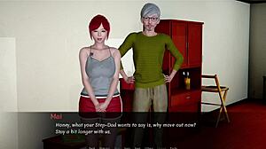 intense hardcore foreplay in 3d hentai game