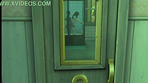 Cheating wife takes big black cock in Sims4 interracial porn episode!