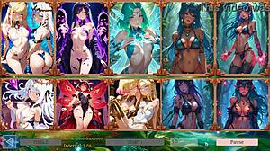 Battle babes in hot elf fantasy with sexy cosplay compilation