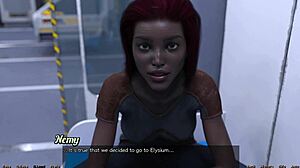 stranded in space 50 introduces sexy black milf