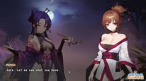 ep4 half-demon shinobi bangs manari for raw power gain