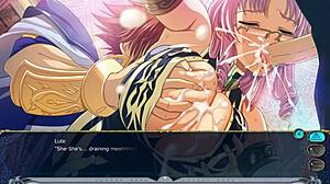 Di Funbag Fantasy HS-1, Emeralia terjun ke aksi hentai hardcore fantasi liarnya tiap tusukan