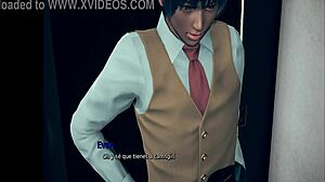 I crave my sexy teacher's big tits and monster cock