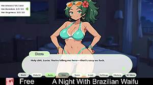 just chilling with my brazilian waifu for a steamy night of fun