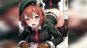 Intense Emotions as Massive Dick Pounds Huge Ass Milf in Creampie Anal with Hot Teen 18+ Boobs