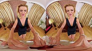 Czech Vr 366 - Cherry Kiss Will Cure Your Erection With Tits Kissing Horny Doggystyle Natural Tits Gaping Pov Blowjob