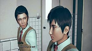 I crave my sexy teacher's big tits and monster cock