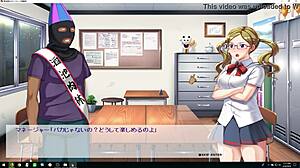 baseball club manager girl gets framed in bunk bed for group dancing and banging in anime hentai