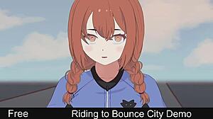 Riding to bounce city demo