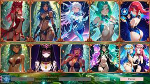 Battle babes in hot elf fantasy with sexy cosplay compilation