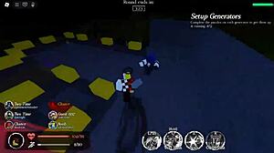 King Noli Battles Petit Noobs in Roblox Forsaken