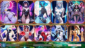 Battle babes in hot elf fantasy with sexy cosplay compilation