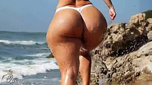 Thick pawg animations with big ass in AI-generated action number 6.