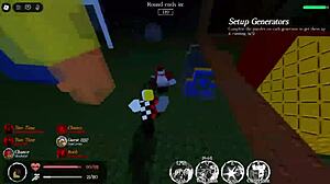 King Noli Battles Petit Noobs in Roblox Forsaken