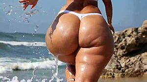 Thick pawg animations with big ass in AI-generated action number 6.