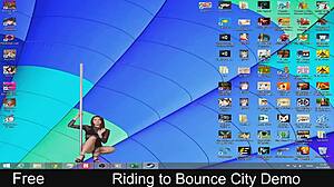 Just played Riding to Bounce City demo, pretty cool
