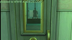 Cheating wife takes big black cock in Sims4 interracial porn episode!