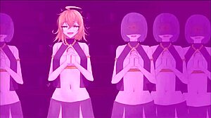 Anime Hentai Game Shows Beautiful Girl Masturbating Intensely In Religious Brainwashing Full Gallery Part 2