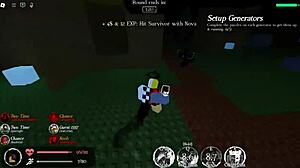 King Noli kämpft gegen kleine Noobs in Roblox Forsaken