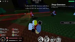 King Noli Battles Petit Noobs in Roblox Forsaken