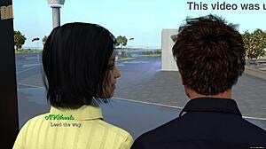 Leap Of Faith 147 Shows Big Tits In 3D Game Anime Action!