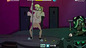 Fuckerman in the Club with Big Ass BBW Stripping and Dancing Wild!