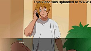 Secret of the house reveals busty housewife opening wide. Her lover’s huge cock dominates!