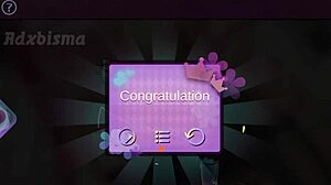 Cute Honey Explores Shaved Pussy and Ass in Hentai Game Part 3 with Hairless Charm