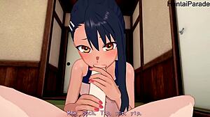 hey, after workout nagatoro jumps into sex in episode 17