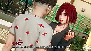 eternum episode 9 features 3d game cartoon with teen anime elements