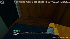 Dive into Eternum episode 14 featuring detailed 3D game scenes with cartoon anime teen characters in adventurous settings.