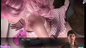 Anal Temptation in Forest with Watcher