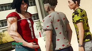 Oh man, in Eternum 7 that 3D cartoon game gets wild with teen anime vibes and intense action sequences.