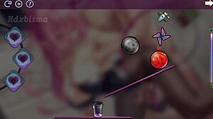 Cute Honey Explores Shaved Pussy and Ass in Hentai Game Part 3 with Hairless Charm