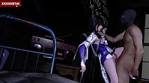wow, xuan yi’s 3d animation got me with that huge cock gangbang!