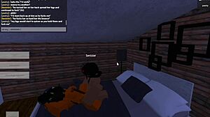roblox whore delivers sloppy head in part 2 of wild action.