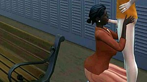 Fortune Deepthroats Huge Black Cock!