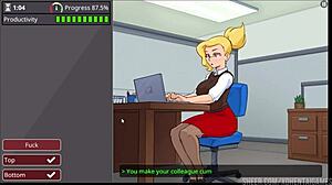 אני רק משחק במשחק הנטאי הזה בקושי עובד, מסיים שלב 1 עם סצנות מלאות וציצים גדולים.