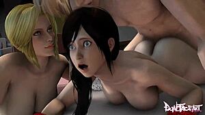 christmas creampie 3, uh, onagi's sobachushka got me ridin' wild in a sexy group... ya know!